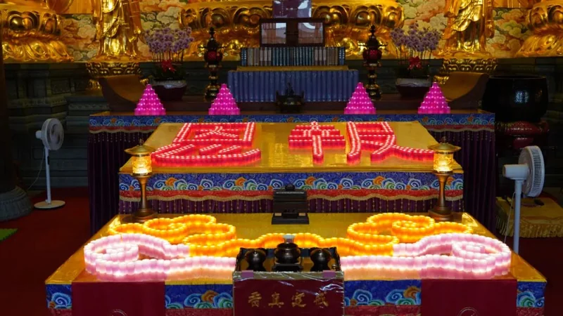 【法讯】灵石寺明日启建中元孝亲报恩冥阳两利大蒙山施食法会