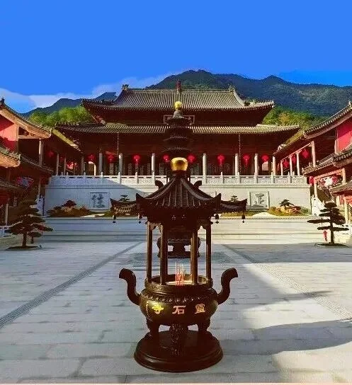 福清灵石寺天王殿广场