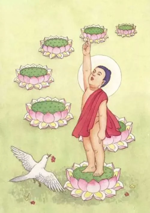 【圣诞专题法语】释迦牟尼佛诞生的故事（三）：出胎