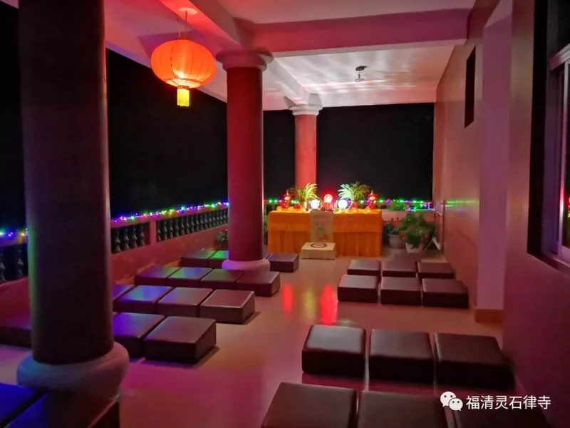 【灵石剪影】愿做娑婆的一轮明月–2018灵石律寺供月仪式