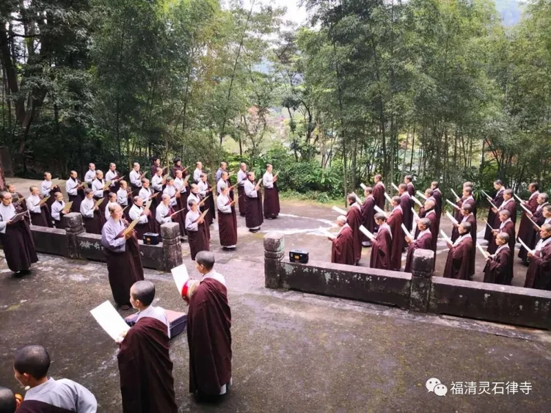 【剪影】清明将至，源本兴思—2019灵石律寺两序大众祭祖礼塔