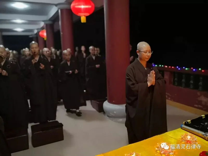 【剪影】愿做娑婆的一轮明月–2019灵石律寺供月仪式
