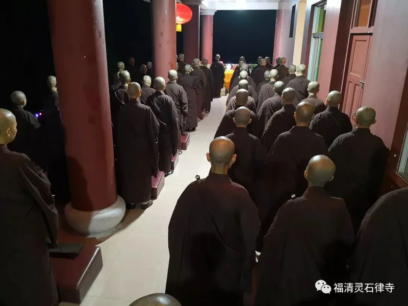 【剪影】愿做娑婆的一轮明月–2019灵石律寺供月仪式