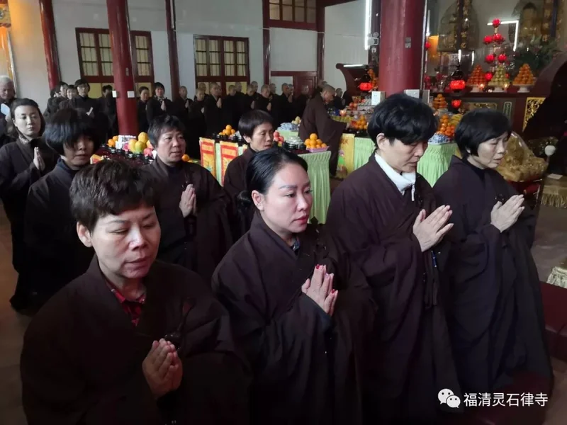 【法会剪影】2019灵石律寺恭迎阿弥陀佛圣诞念佛法会