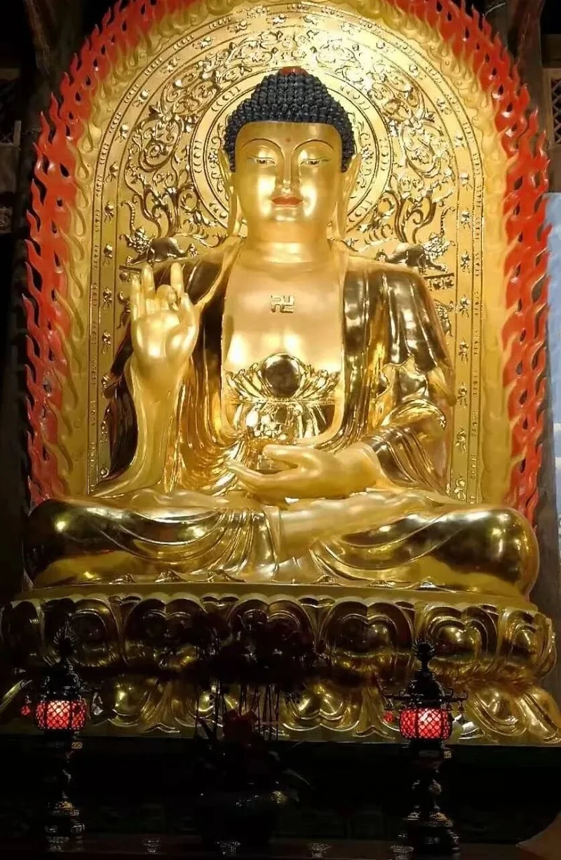 【安座祈福法语】三重宝殿之大雄宝殿二：三尊佛像如何区别？
