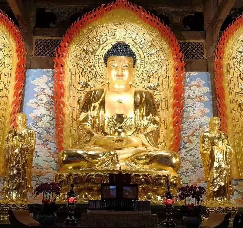 【安座祈福法语】三重宝殿之大雄宝殿四：大雄宝殿中世尊左右的二位尊者您认识吗（二）