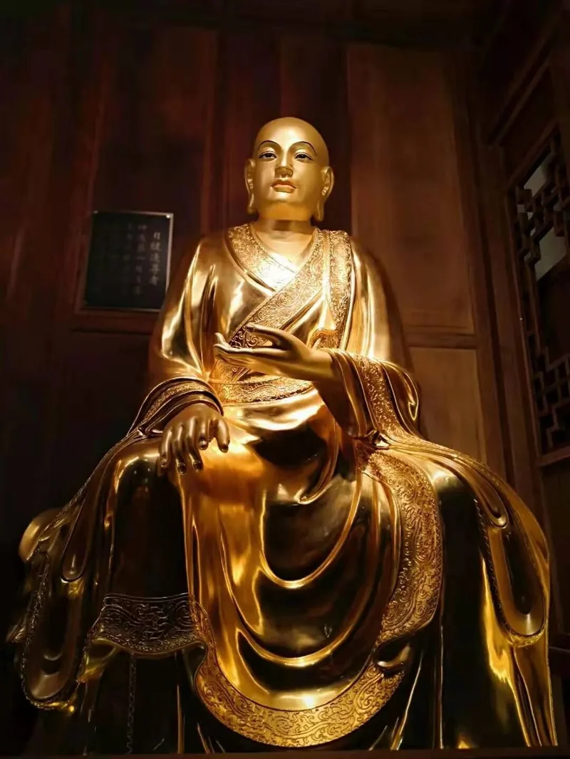 【安座祈福法语】大雄宝殿之十八罗汉（二）目犍连尊者之一