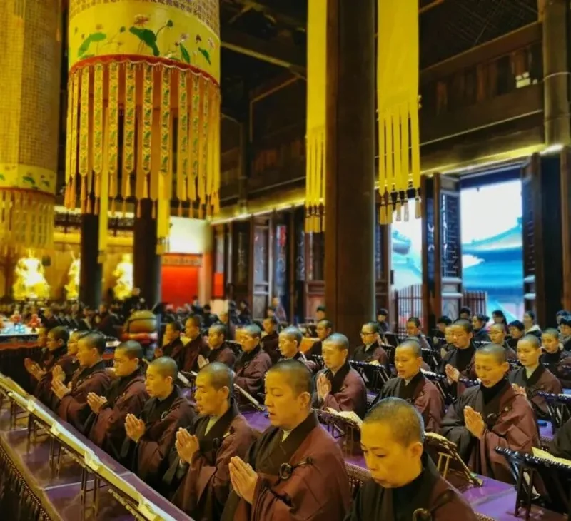 【法讯】2022灵石律寺僧众启建壬寅新春祈福系列法会