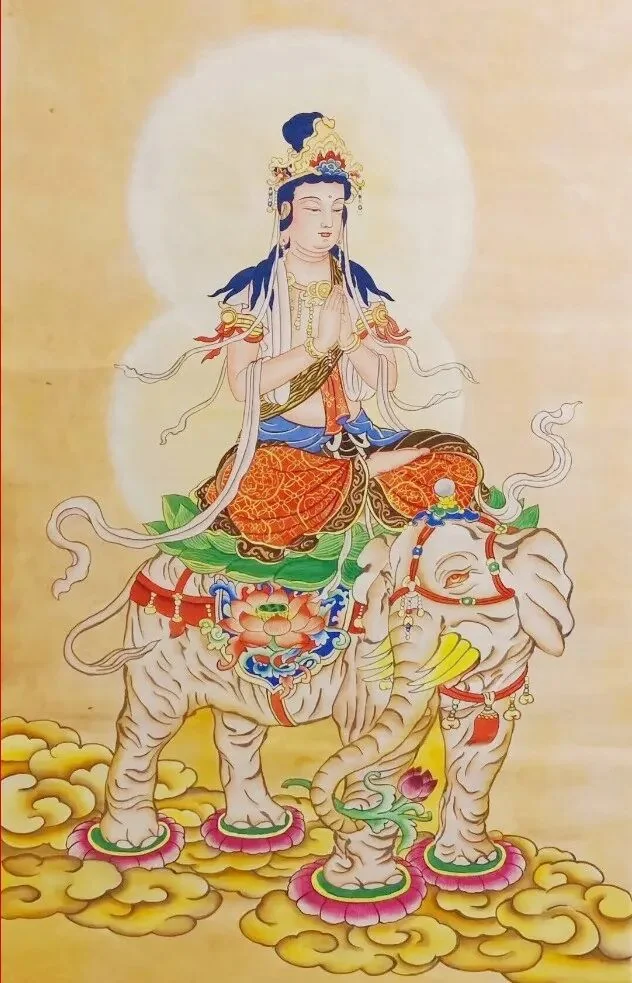 【佛菩萨圣诞法语】恭迎普贤菩萨圣诞，请入普贤愿海！